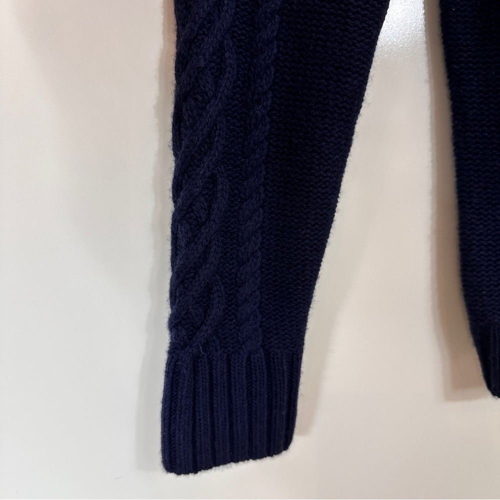 J. Crew Embellished Cable Knit Sweater - Picture 3 of 7